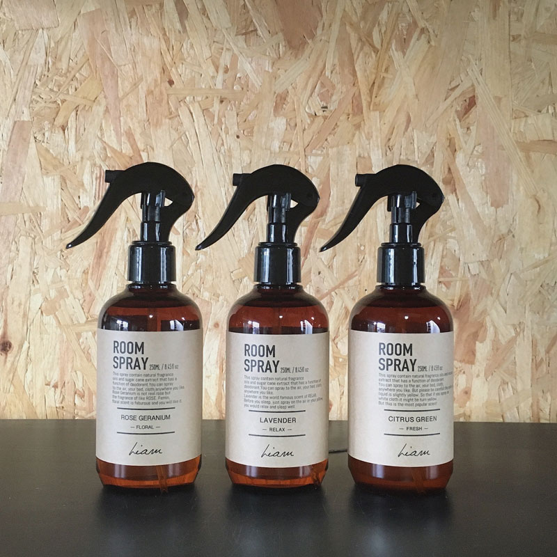 Liam TERRA(テラ) 除菌・消臭ルームスプレー＆ファブリックミスト 250ml