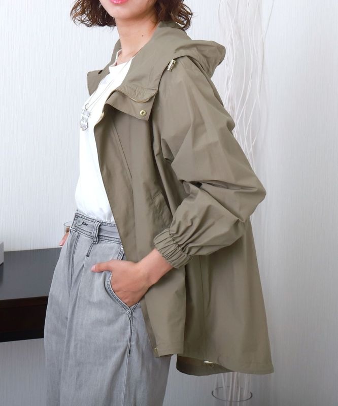 リベルモア|【撥水加工】ミドル丈マウンテンパーカー|libelle more