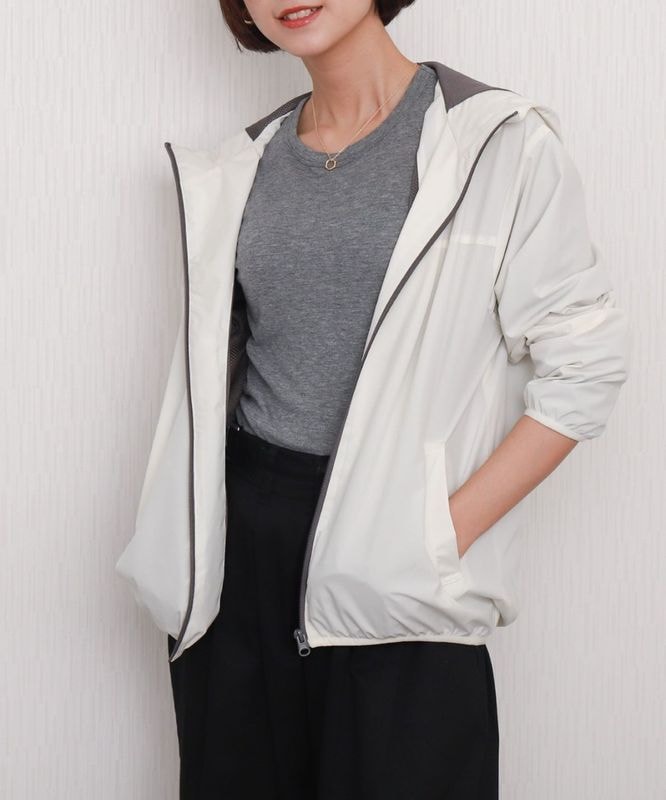 リベルモア|【撥水加工】防風フード付きブルゾン|libelle more