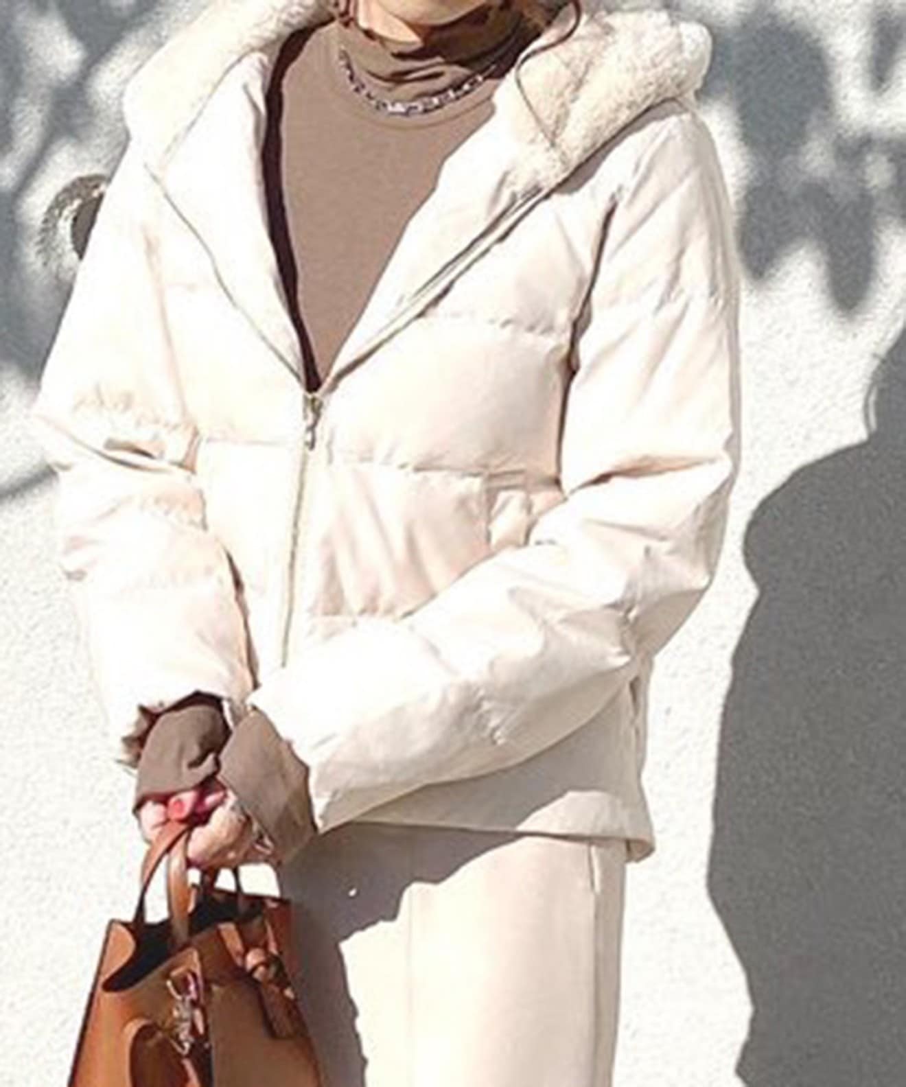 リベルモア|フードフェイクファーダウンジャケット|libelle more