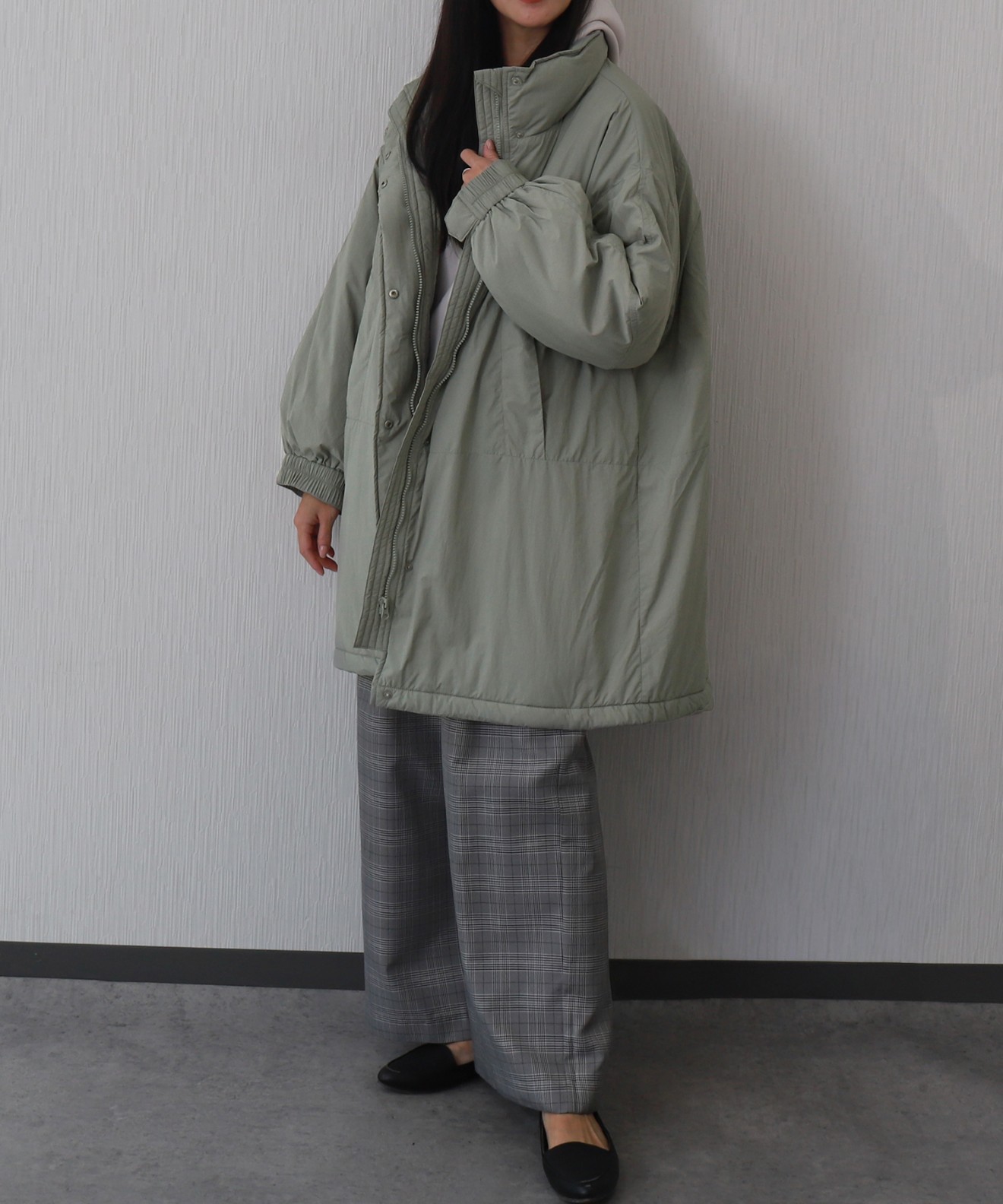 リベルモア|【蓄熱中綿】ボリュームコート|libelle more