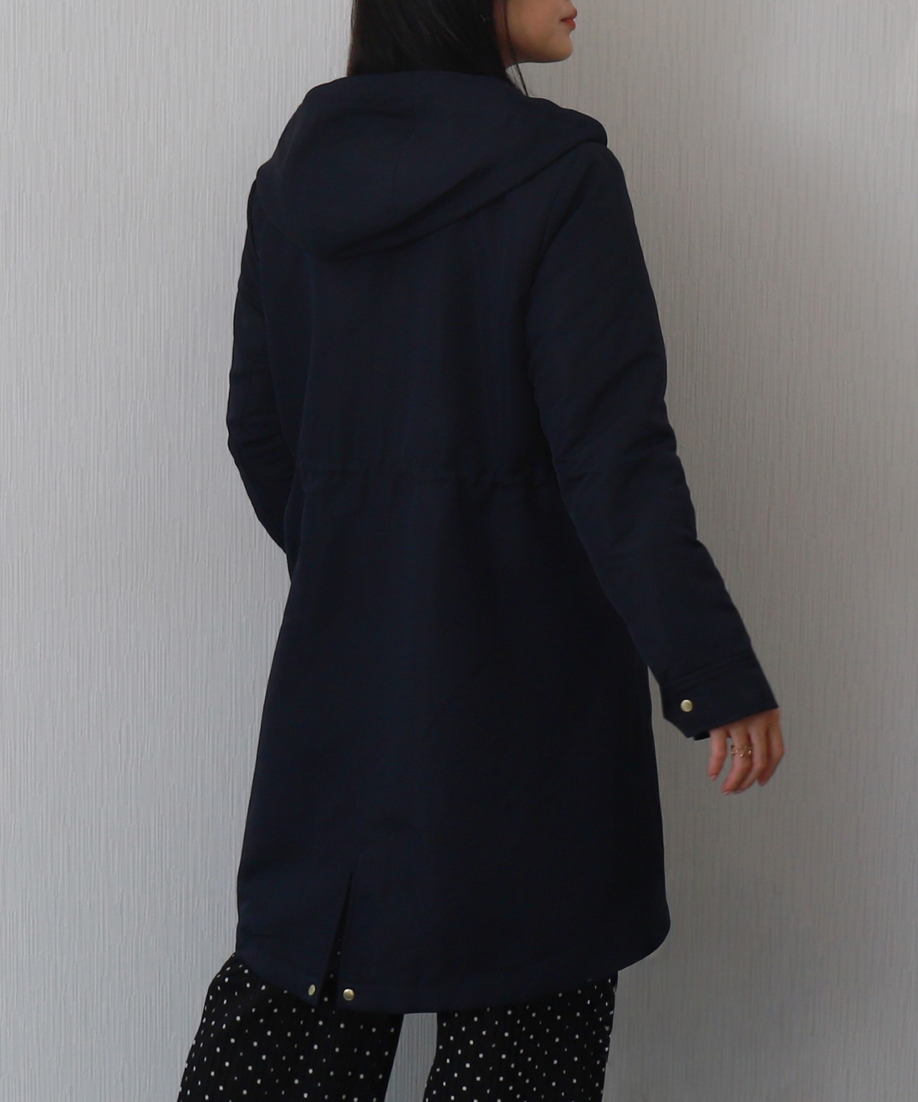 リベルモア|【撥水加工付】裏ボアフードモッズコート|libelle more