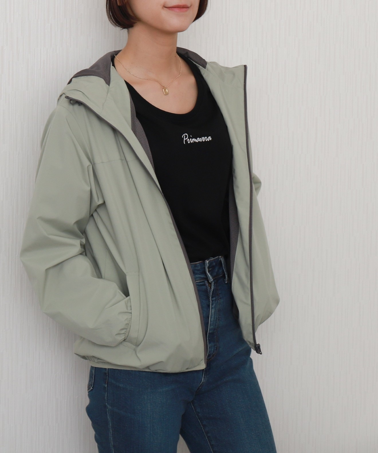 リベルモア|【撥水加工】防風フード付きブルゾン|libelle more