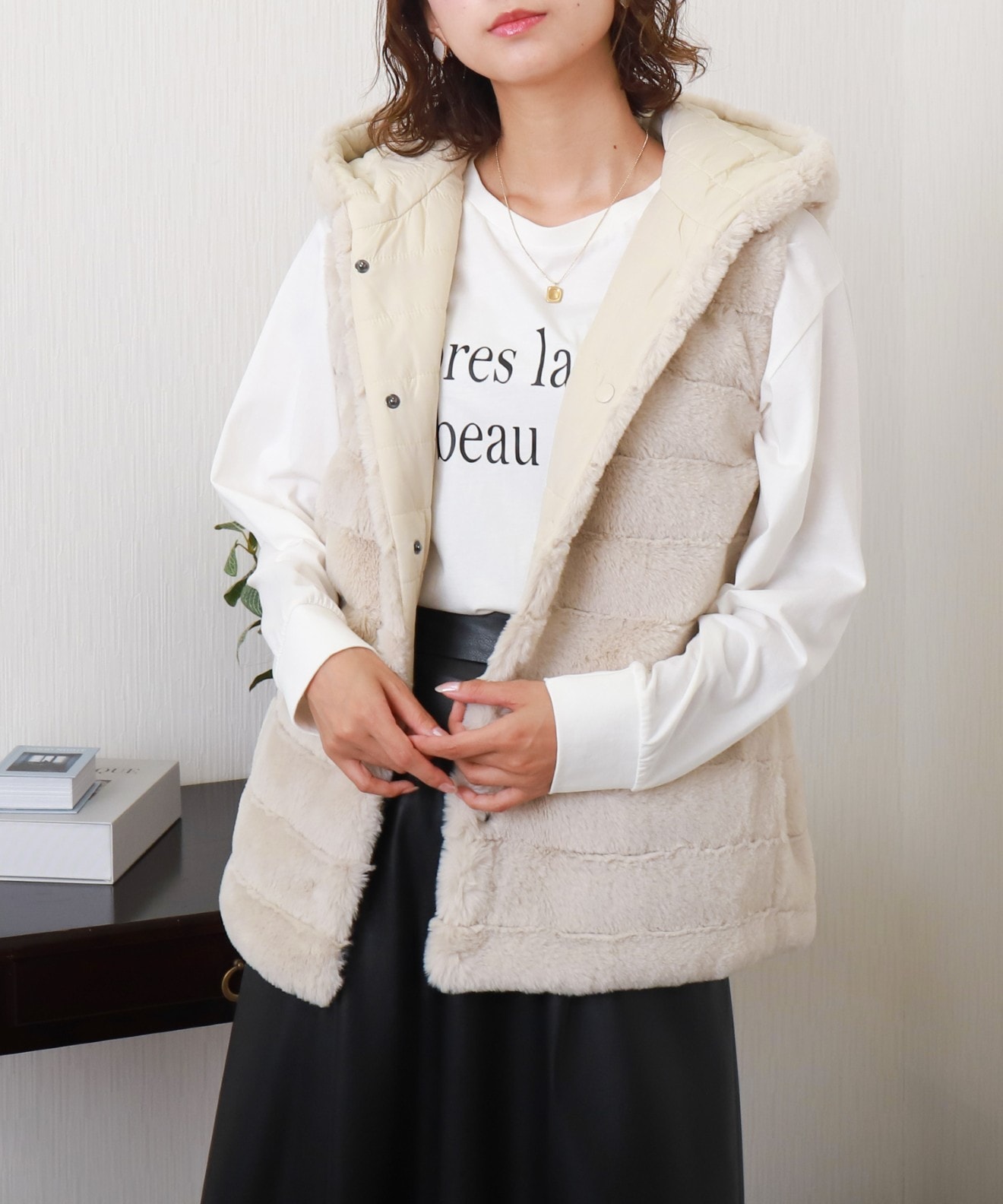 SD限定販売】プードルファー ベスト【2025秋冬新作】の商品ページ｜卸