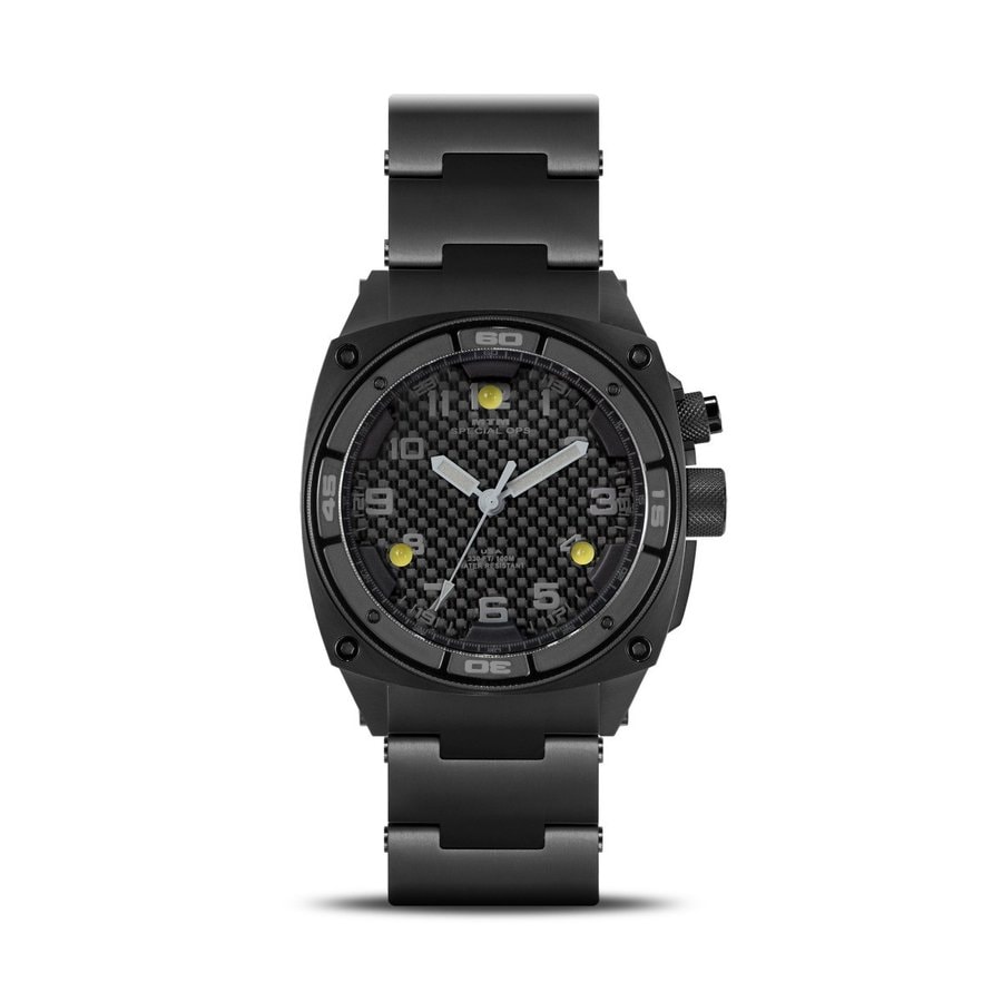 MTM WATCH FAL-TBK-BONB-MBTI Falcon Black On Black Titanium