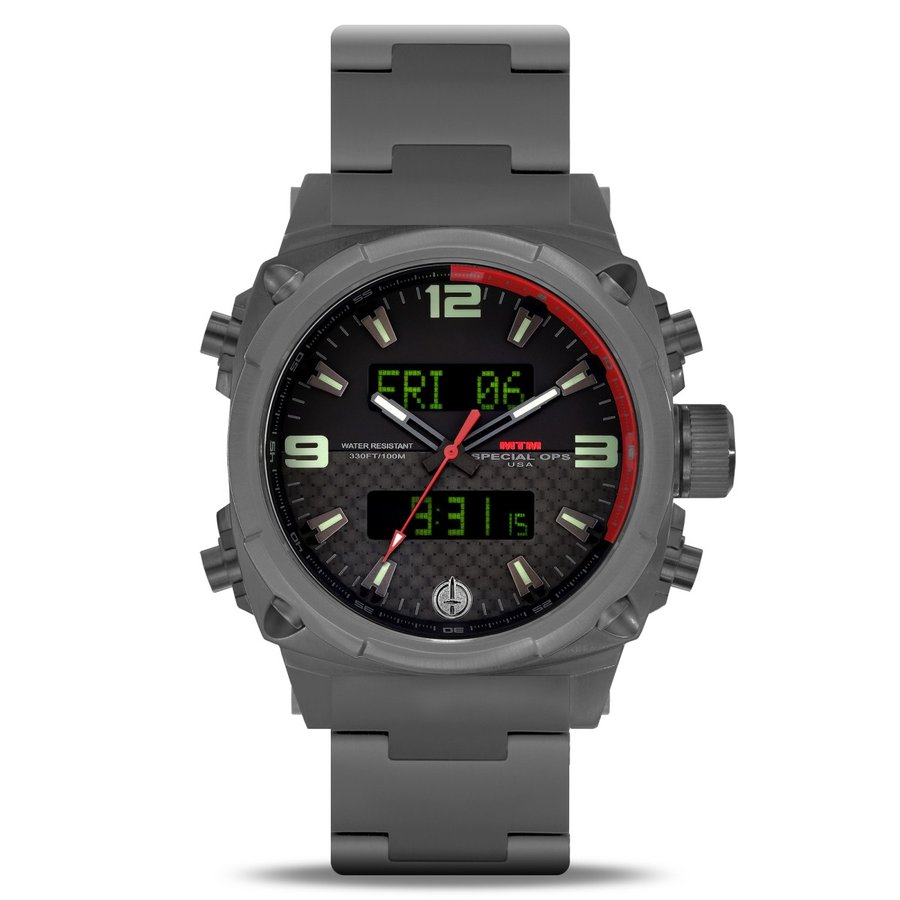 MTM WATCH AS2-TGR-CBRD-MBTI Air Stryk II Grey - ASIICR - Tit Band