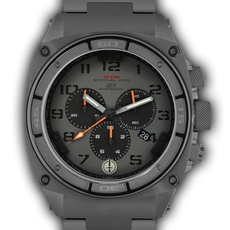 MTM WATCH PR2-TGR-GBB1-MBTI-OH Predator II Grey Tit GBB01 - Tit Band - Orange Hand