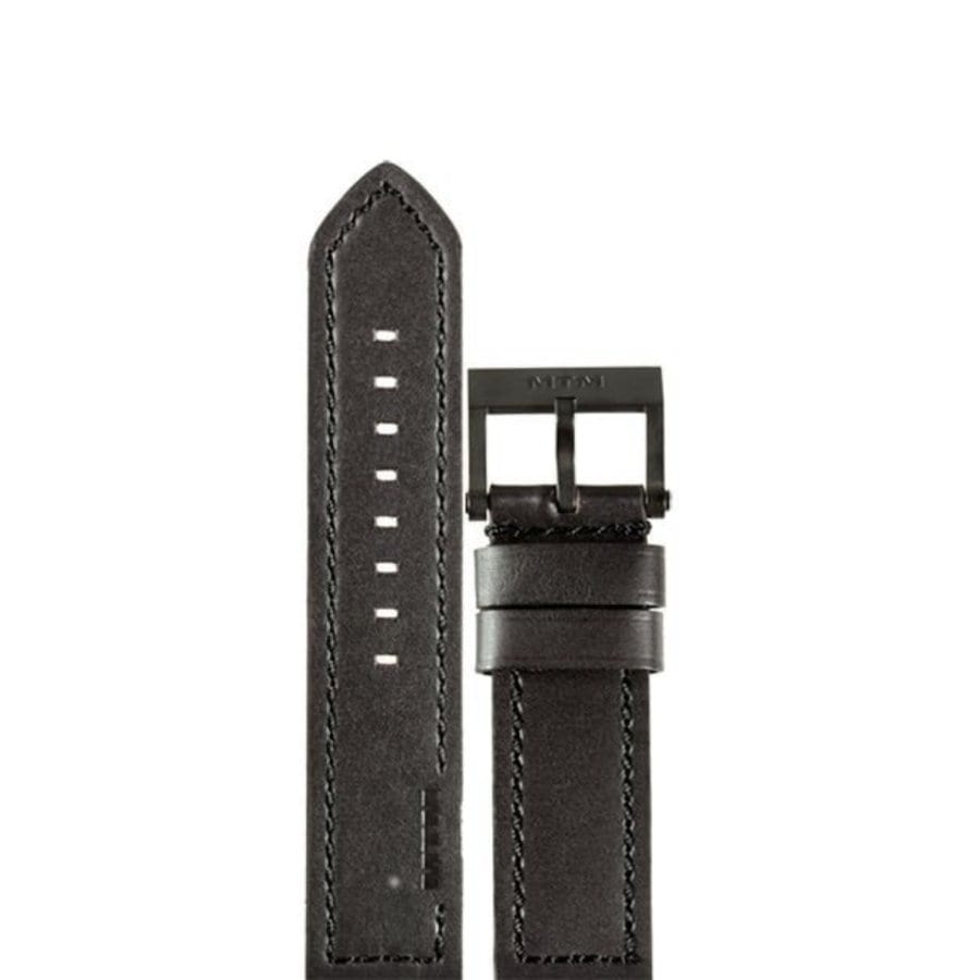 MTM WATCH  MTM-LTCF Leather Strap Coffee  (Black Buckle)