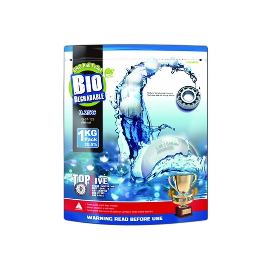 Bio BB 0.25g (white) 1KG (4000R)