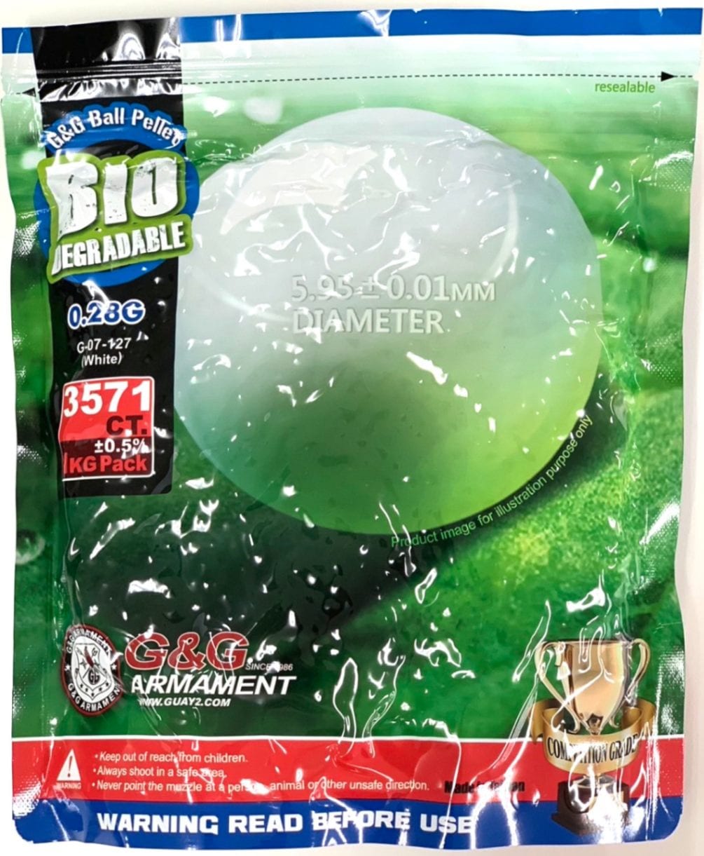 Bio BB 0.28g (white) 1KG (3571R)