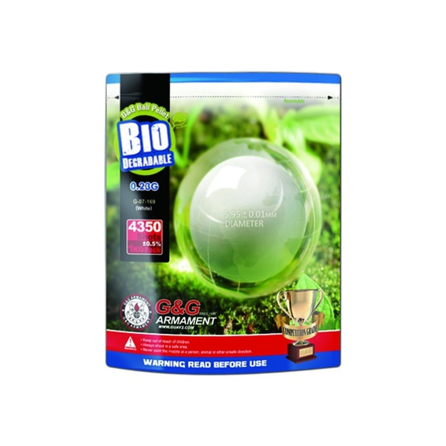 Bio BB 0.23g (white) 1KG (4350R)