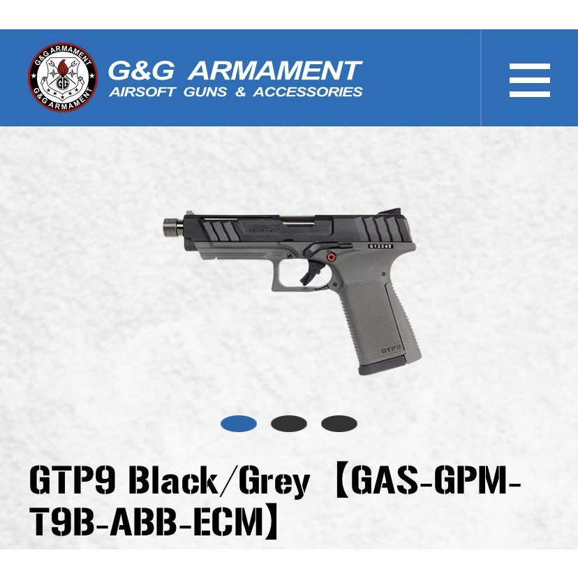 GTP 9 Black/Grey