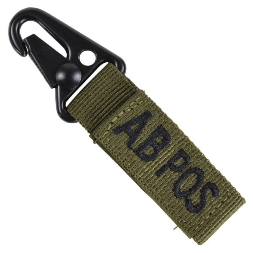 BLOOD TYPE KEY CHAIN (1 PCS) AB POSITIVE