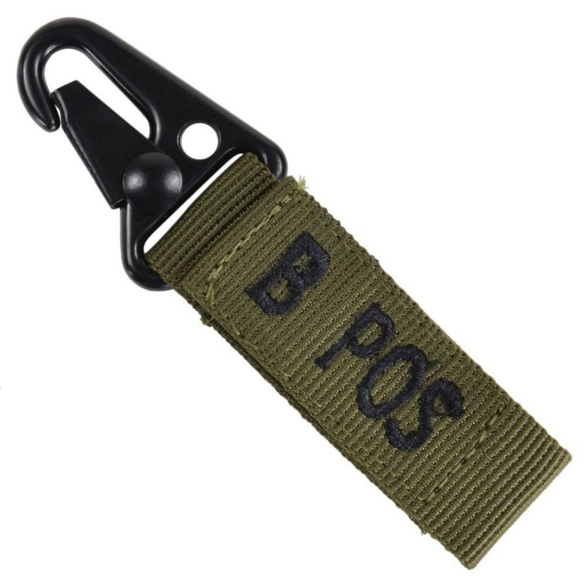 BLOOD TYPE KEY CHAIN (1 PCS) B POSITIVE