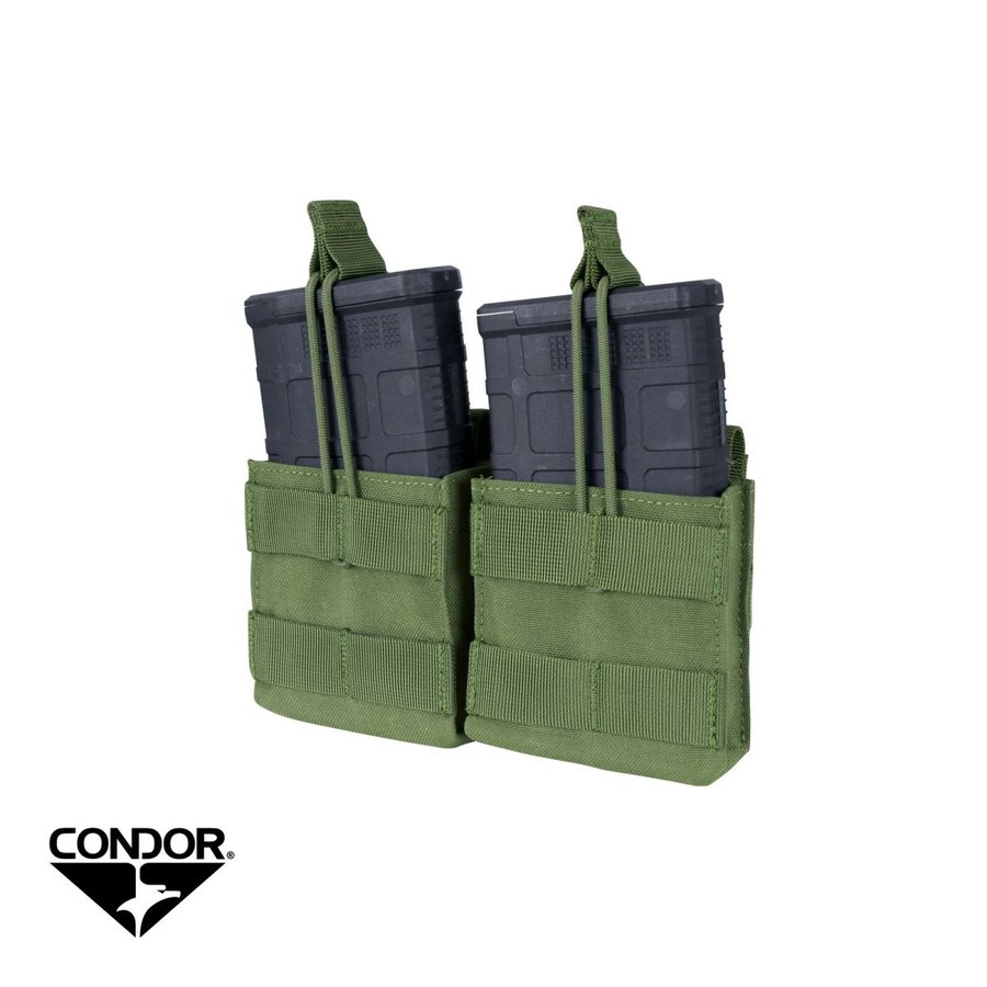 DOUBLE M14 OPEN TOP MAG POUCH