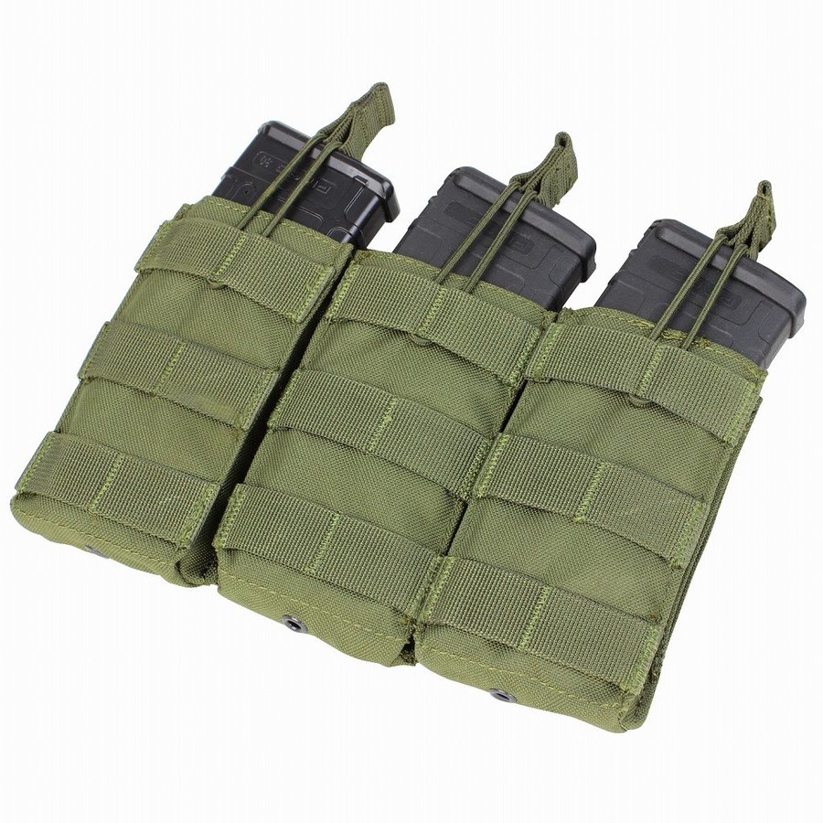 TRIPLE M4/M16 OPEN TOP MAG POUCH