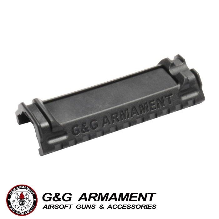 G&G ARMAMENT ブラックハンドガード Zparts Geissele MK4タイプ 15inchハンドガード (GHK M4 GBB対応