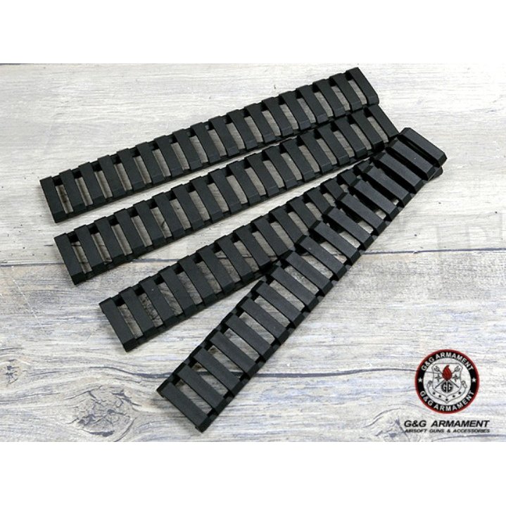 Ladder Rail Panel Set - Black (4 Panels per set)