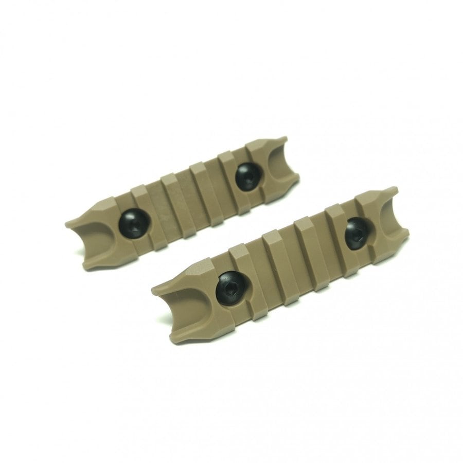 M-LOK Side Rail (2pcs) - Tan