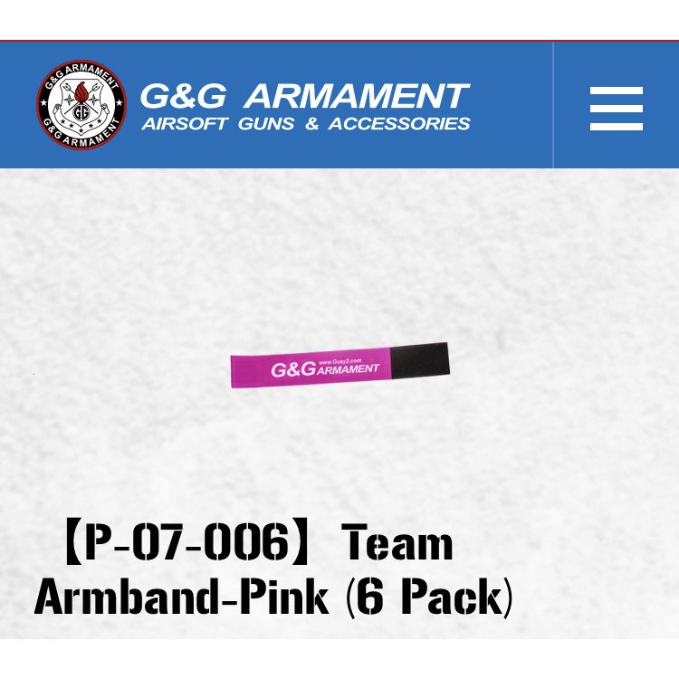 Team Armband (6 Pack - Pink)