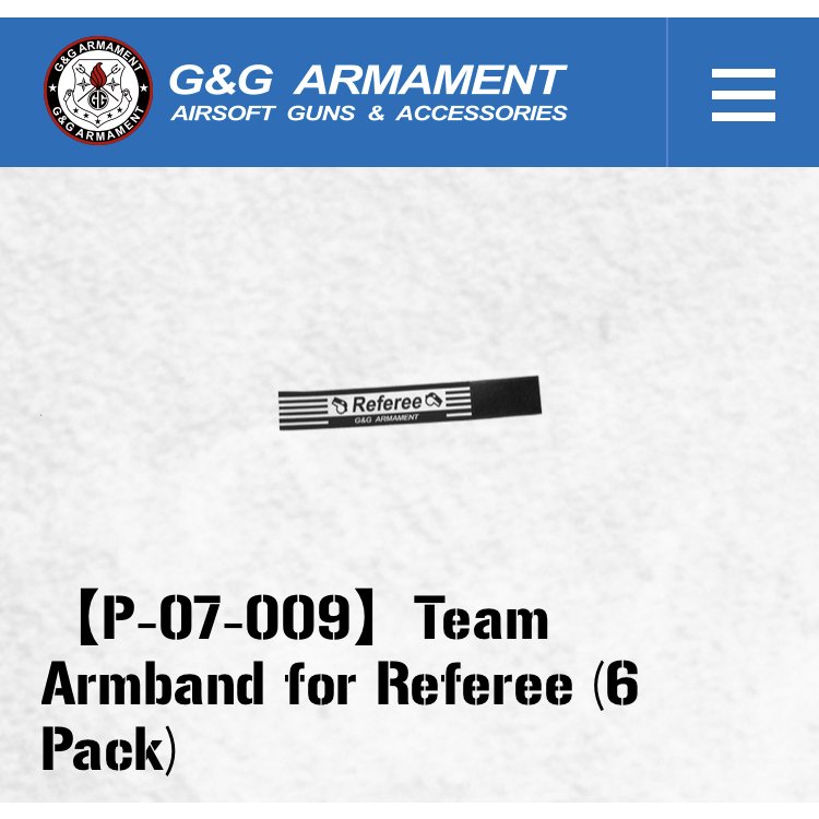 Team Armband for Referee (6 Pack - Black & White)