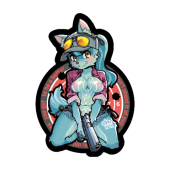 KMS SV INFINITY x 狼 プリントパッチ