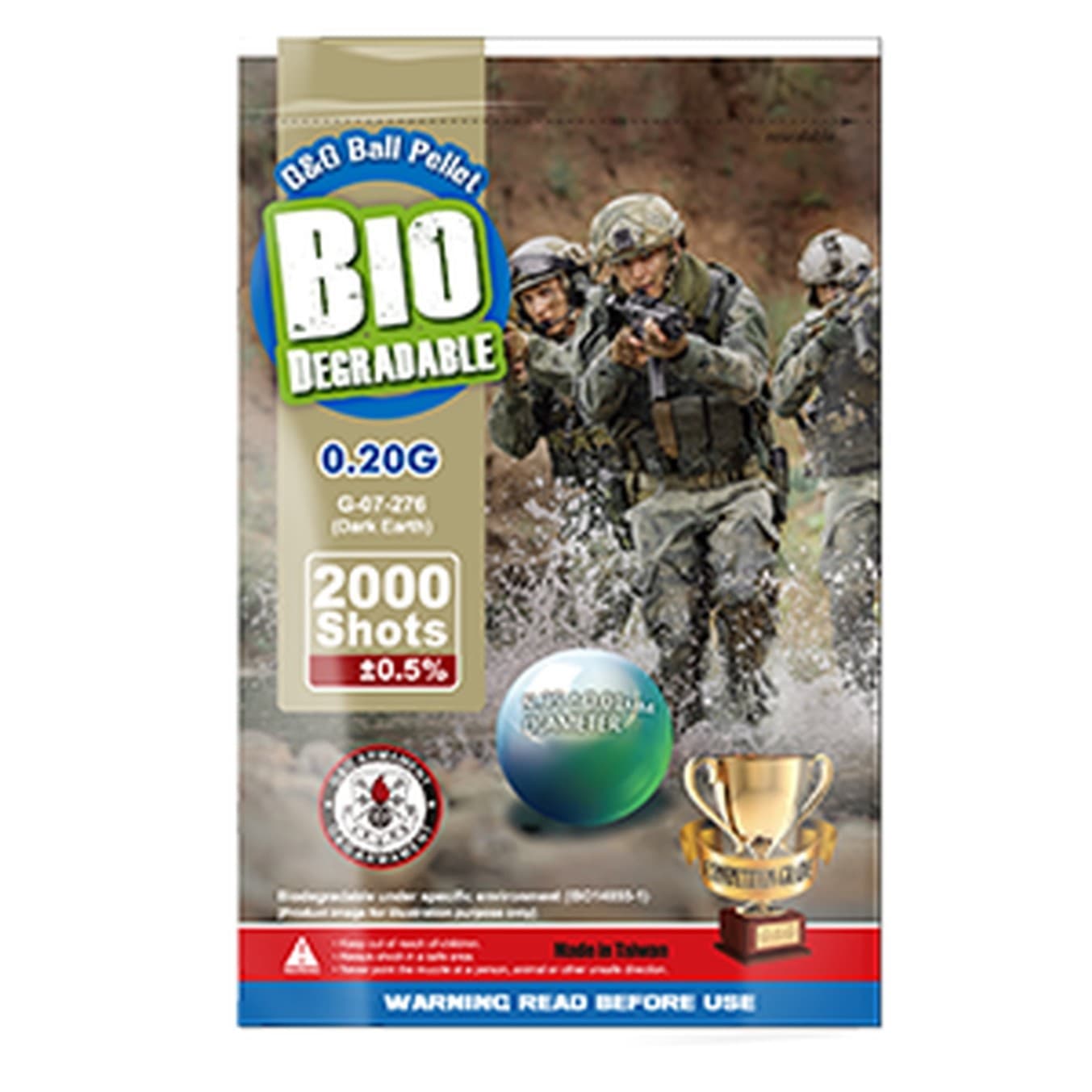 Bio BB 0.20g (Dark Earth)2000R