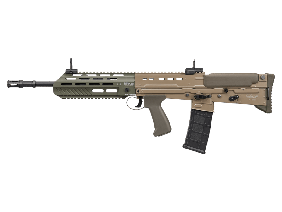 ガス銃と電動ガン Lancer Tactical 電動ガン カラシニコフ USA KR-104 フォールディング