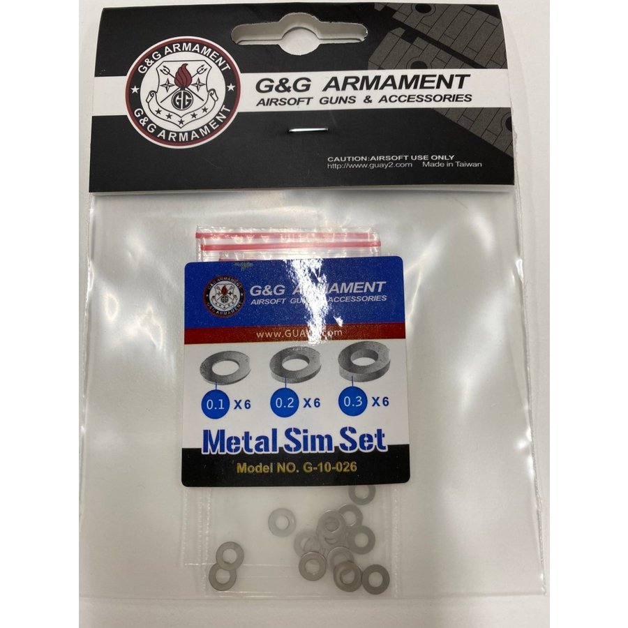 Metal Shim Set ブランドから探す,G&G ARMAMENT トイガン・ミリタリーショップ LIBERATOR