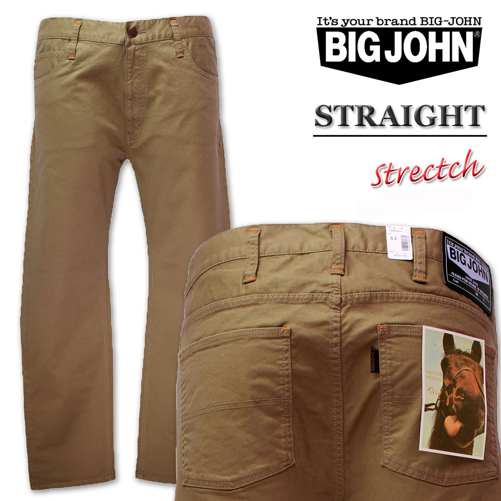 ��SALE���ʡ��礭�������� BIG JOHN(�ӥå������) ������åȥ��ȥ졼�ȥѥ�� �������١����� 44��48����� ����̵���ڥ������ʤΤ������ʸ��Բġ�