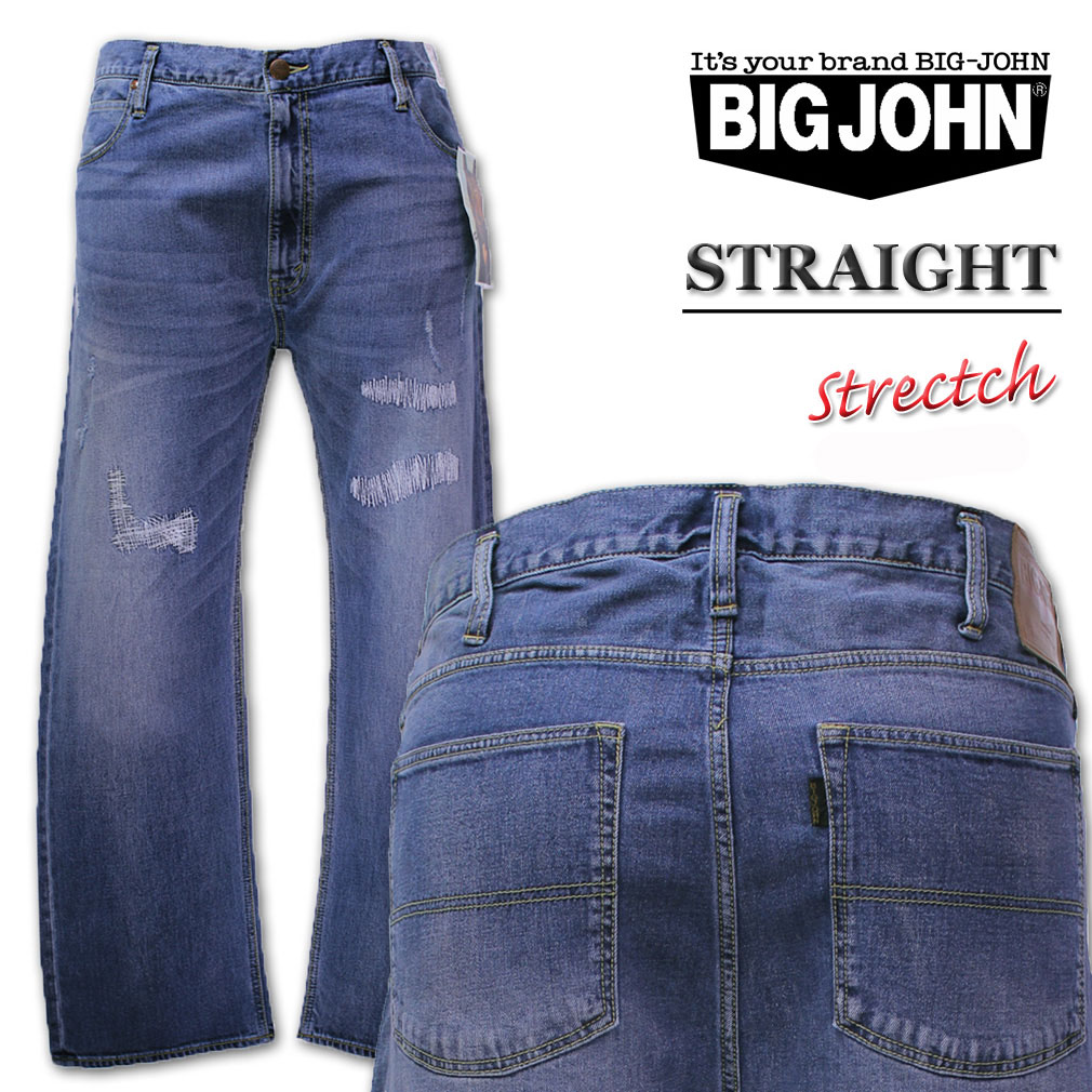 ��SALE���ʡ��礭�������� BIG JOHN(�ӥå������) ���ȥ졼�ȥǥ˥�ѥ�� ��ڥ��ù��濧 46��50����� ����̵���ڥ������ʤΤ������ʸ��Բġ�
