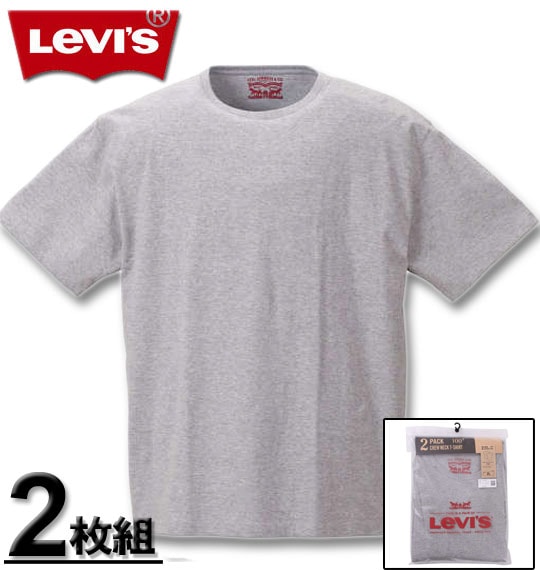 �礭�������� Levi's 2P���롼�ͥå�ȾµT����� �⥯���졼