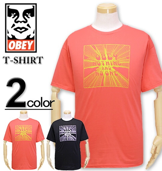 ��SALE���ʡ��礭�������� OBEY(���٥�) T����� Ⱦµ OBEY NOTHING/XL XXL