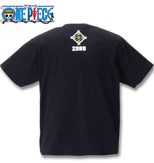 大きいサイズ ONE PIECE(ワンピース) 半袖Tシャツ ブラック 3L 4L 5L