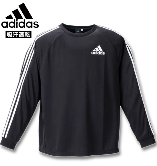 �礭�������� adidas(���ǥ�����) ĹµT����� �֥�å� 3XO/2L 4XO/3L 5XO/4L 6XO/5L 7XO/6L 8XO/7L ����̵��
