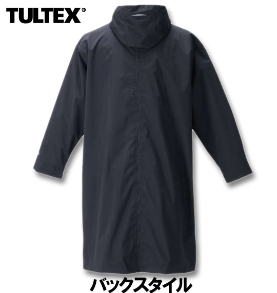 ALYX ブラック ロングレインコート 大きいサイズ TULTEX(タルテックス) レインコート ブラック 4L