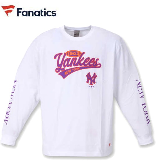 �礭�������� Fanatics(�ե��ʥƥ�����) NY������ץȥ���ĹµT����� �ۥ磻�� 3L 4L 5L 6L