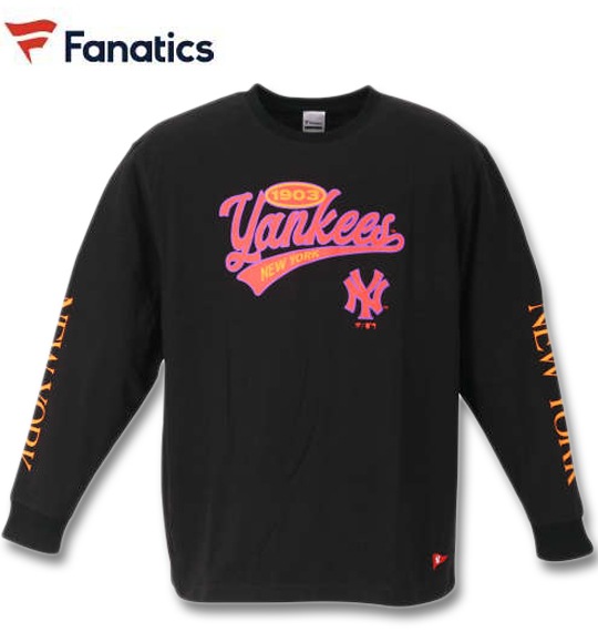 �礭�������� Fanatics(�ե��ʥƥ�����) NY������ץȥ���ĹµT����� �֥�å� 3L 4L 5L 6L