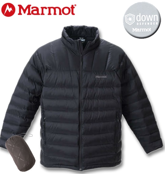 Marmot Down Defender ダウンジャケット 1000fp 大きいサイズ Marmot(マーモット) デュースダウンジャケット ブラック