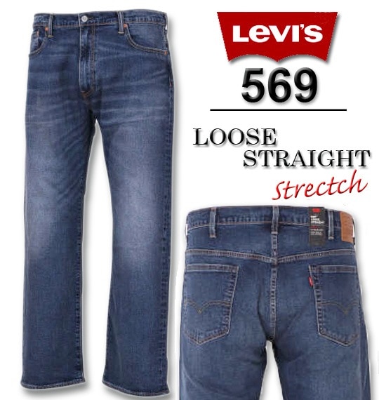 礭 Levi's(꡼Х) 569롼ȥ졼ȥǥ˥ѥ ߥåɥơ W38 W40 W42 W44 ̵