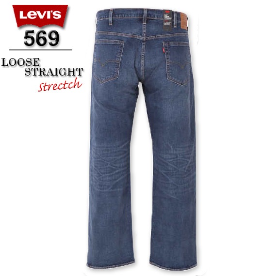 大きいサイズ Levi's(リーバイス) 569ルーズストレートデニムパンツ