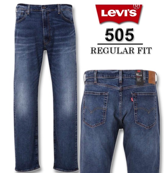 礭 Levi's(꡼Х) 505쥮顼եåȥǥ˥ѥ ߥåɥơ W38 W40 W42 W44 ̵