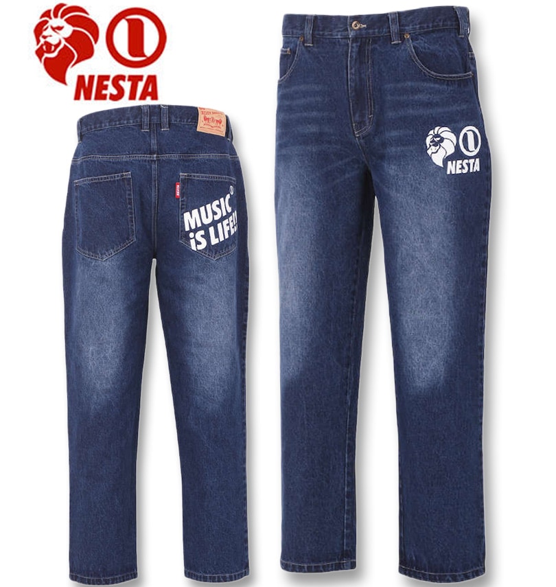 �礭�������� NESTA BRAND(�ͥ����֥���) �����å���ɥǥ˥�ѥ�� �ͥ��ӡ� 100cm 110cm 120cm 130cm 140cm 150cm 160cm ����̵��