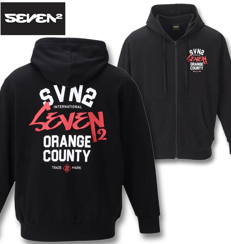 �礭�������� SEVEN2(���֥�ġ�) ΢�ӥե른�åץѡ����� �֥�å� 3L 4L 5L 6L 8L ����̵��