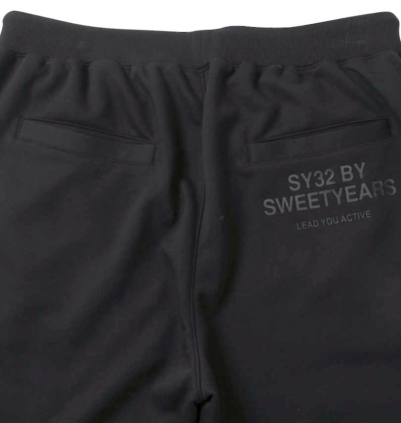 大きいサイズ SY32 by SWEET YEARS スウェットパンツ ブラック 3L 4L
