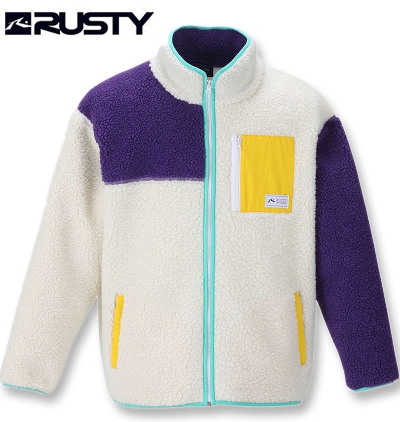 �礭�������� RUSTY(�饹�ƥ�) ������ѥե꡼���ȥ�å����㥱�å� ���եۥ磻�� 3L 4L 5L 6L 8L ����̵��