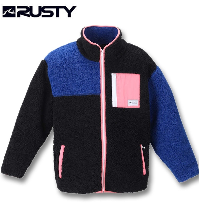 �礭�������� RUSTY(�饹�ƥ�) ������ѥե꡼���ȥ�å����㥱�å� �֥�å� 3L 4L 5L 6L 8L ����̵��