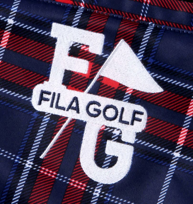 大きいサイズ FILA GOLF(フィラゴルフ) チェック柄ボンディング