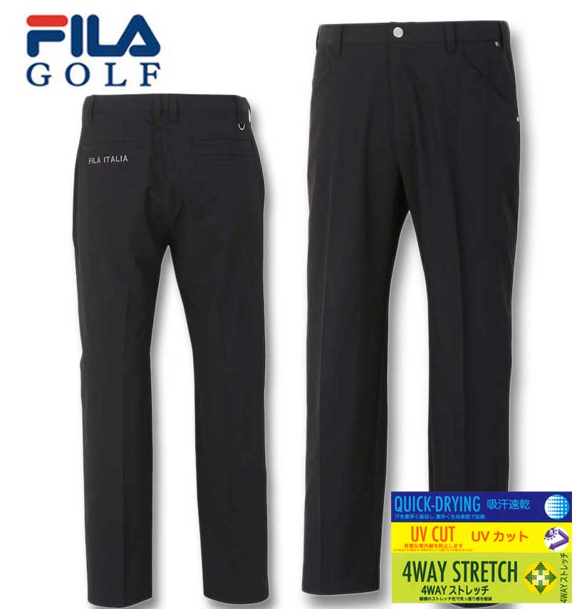 �礭�������� FILA GOLF �ե��饴��� 4WAY���ȥ�å�¿��ǽ�ݥ��åȥơ��ѡ��ɥѥ�� �֥�å� 100cm 105cm 110cm 115cm 120cm 130cm ����̵��