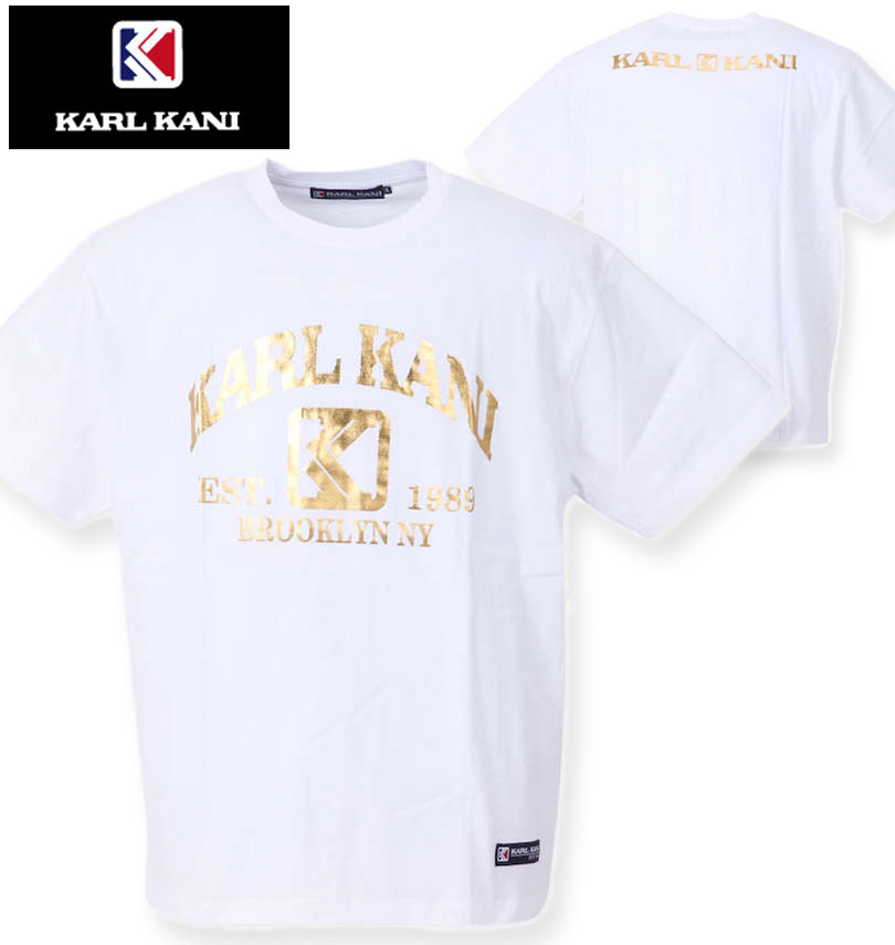 �礭�������� KARL KANI �����륫�ʥ� ŷ��ȾµT����� �ۥ磻�� 3L 4L 5L 6L 8L ����̵��